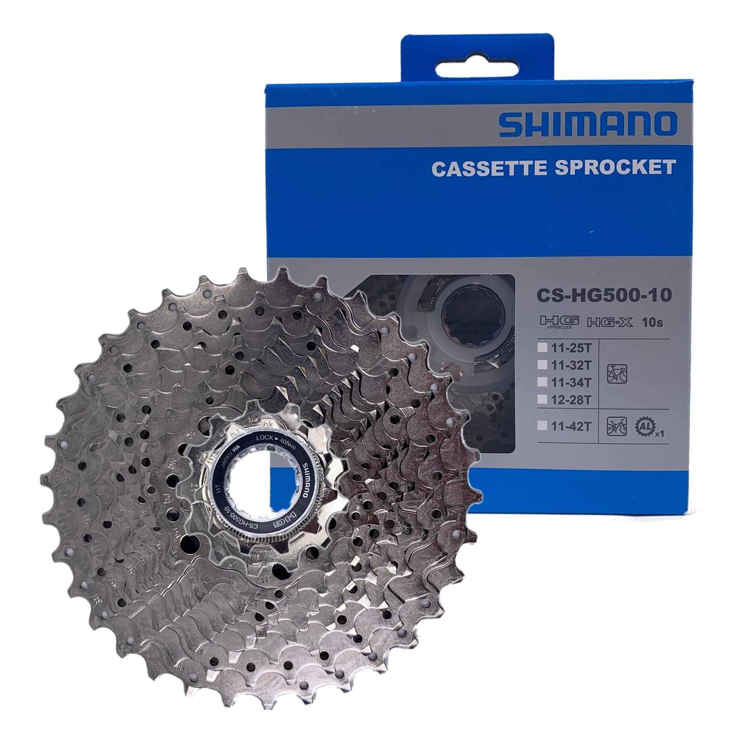 shimano hg500 10 speed 11 25t cassette