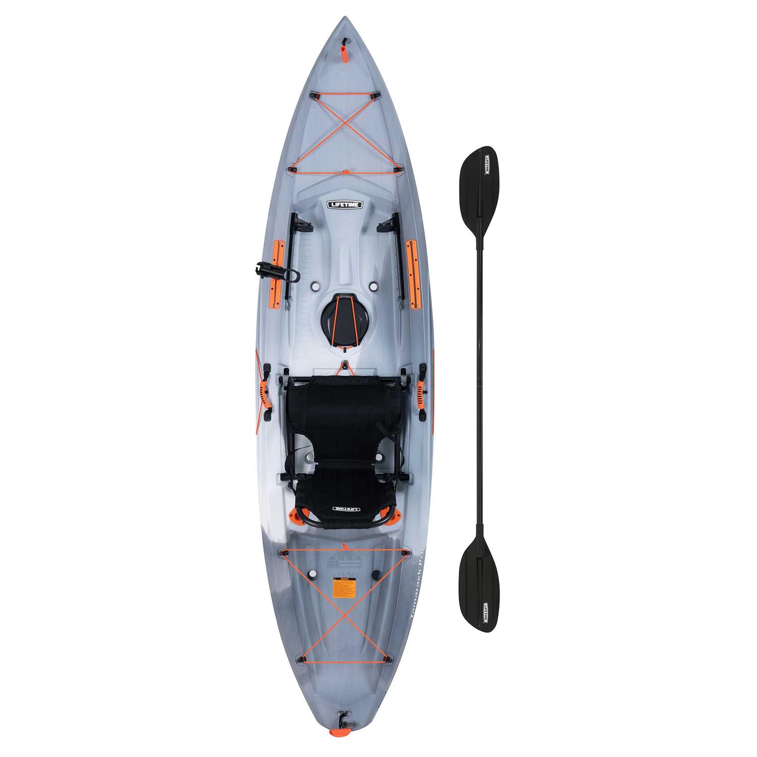 Lifetime Tamarack Pro 123 inch Sit-on-Top Kayak, Eclipse Fusion (91058 ...