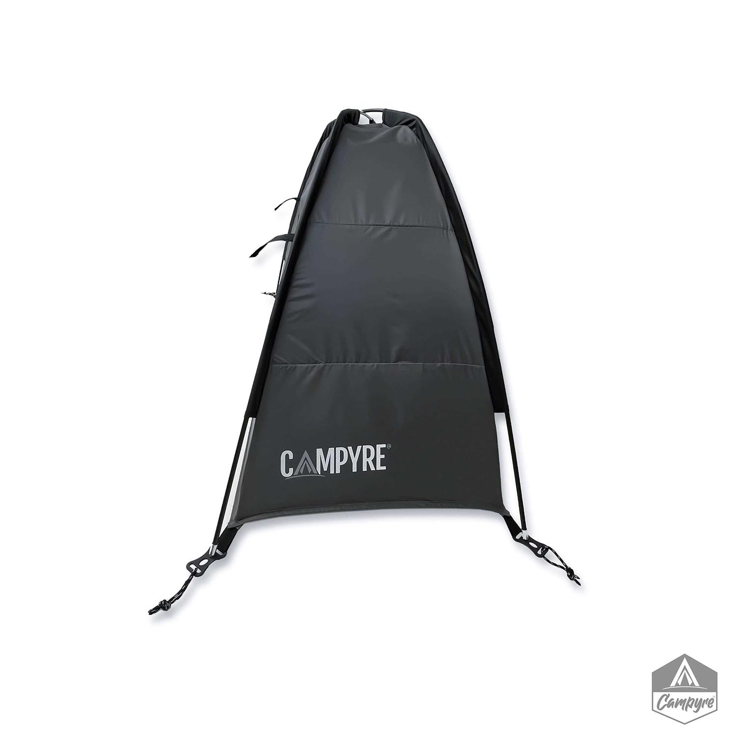 CAMPYRE Tent & RV Camping Organizer with Zippered Flap 9-Shelf Storage ...