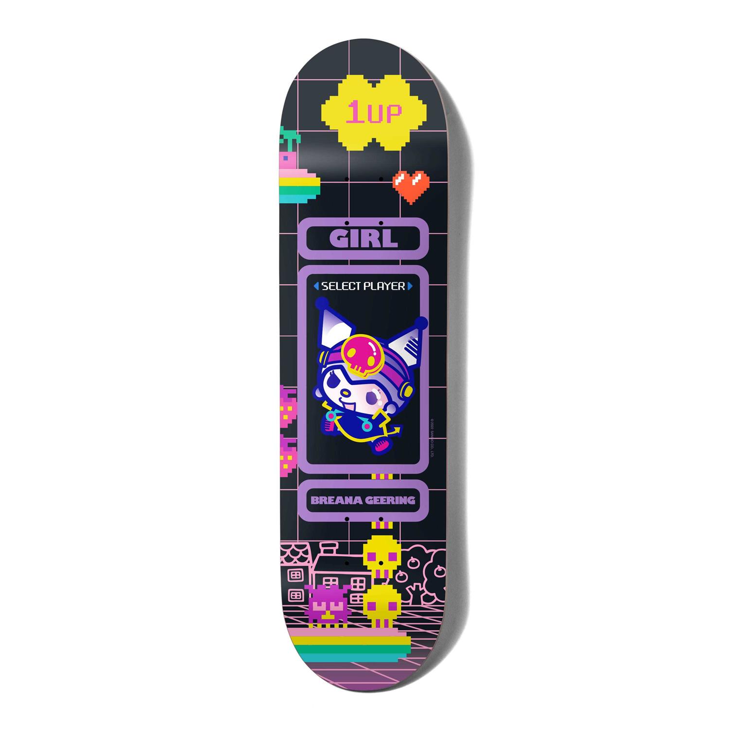 Girl X Sanrio Geering Kuromi Kawaii Arcade Deck - Sports Supplies ...